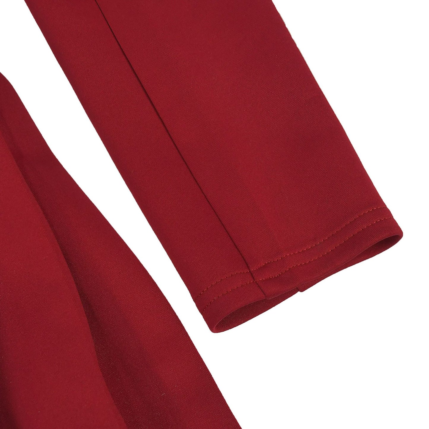 European and American Fashion Women's Elegant Deep V Long Sleeve Ruffled Short Dress