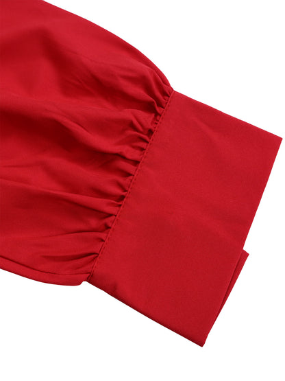 European and American Women's Fashion Cross-Border Solid Color Plus Size Dress