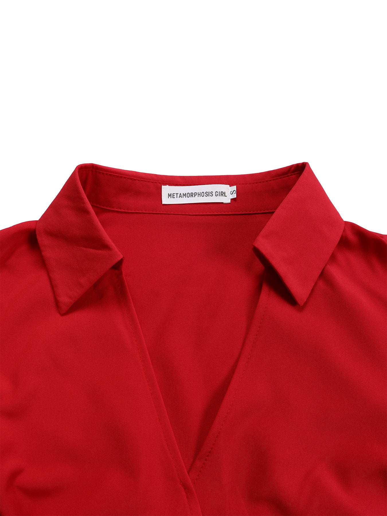 European and American Women's Fashion Cross-Border Solid Color Plus Size Dress