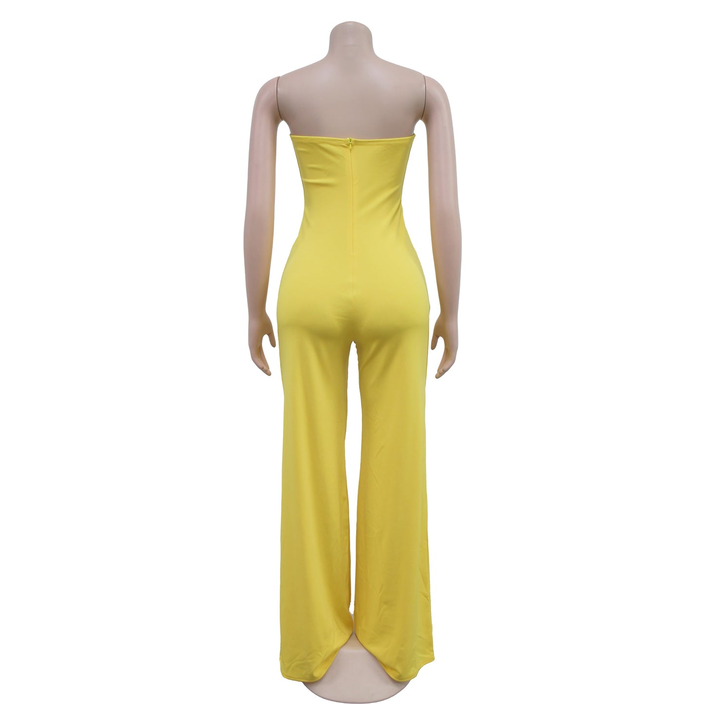 European and American Fashion Women's Solid Color Fashion Long Pants Jumpsuit for Women