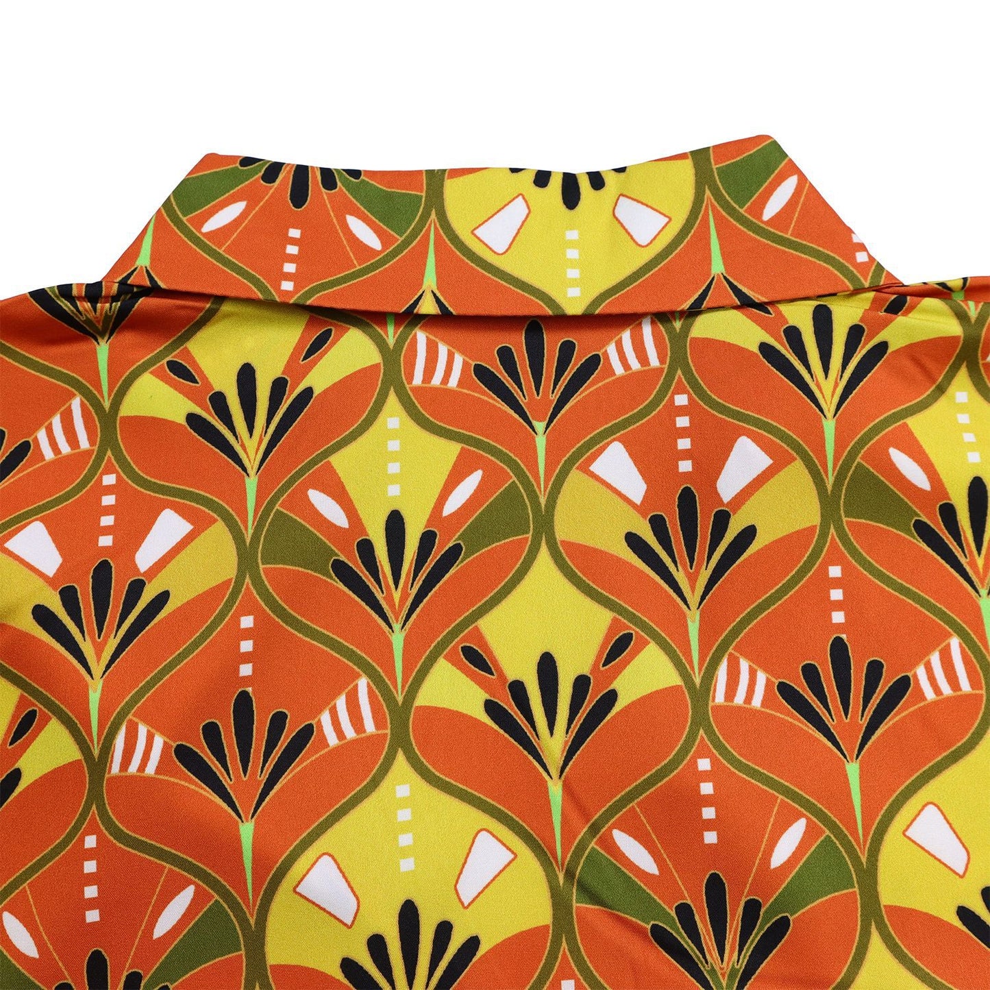 Printed Long Sleeve Shirt Elegant Wide Leg Pants Fashion Set