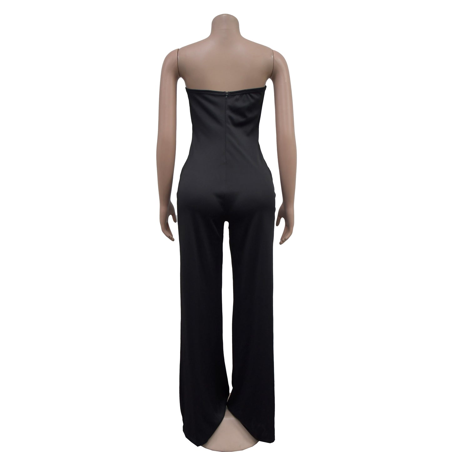European and American Fashion Women's Solid Color Fashion Long Pants Jumpsuit for Women