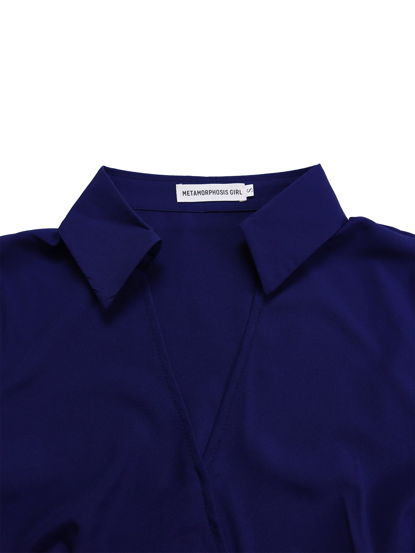 European and American Women's Fashion Cross-Border Solid Color Plus Size Dress