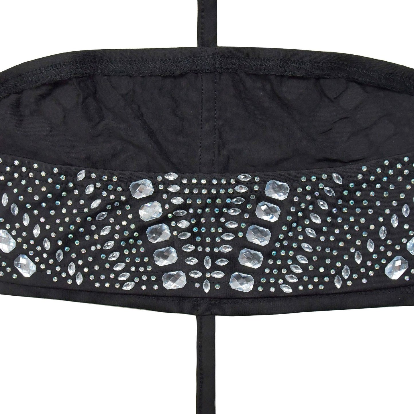 European and American Fashion Women's Sleeveless Strap Rhinestone Set Dress