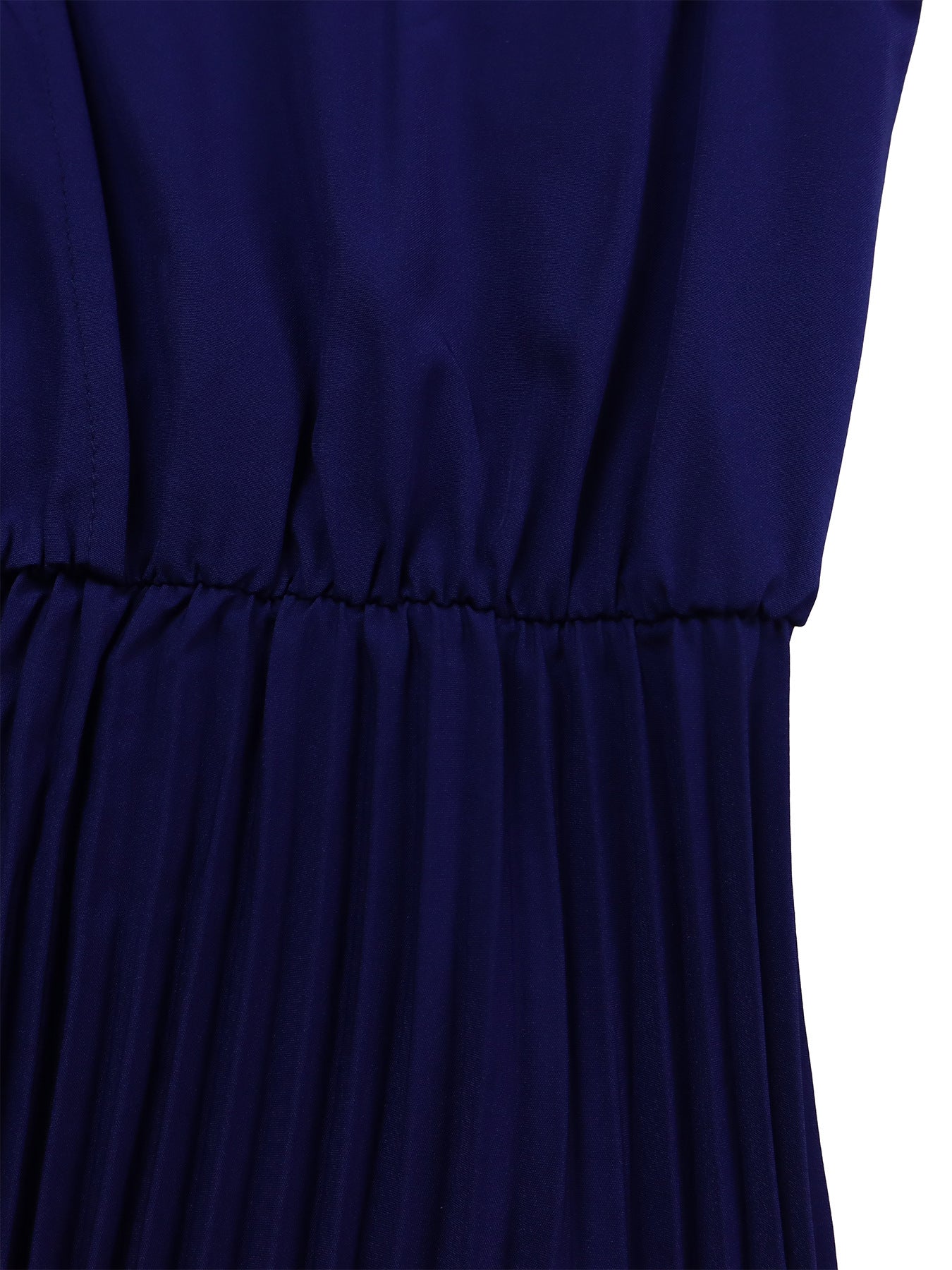 European and American Women's Fashion Cross-Border Solid Color Plus Size Dress