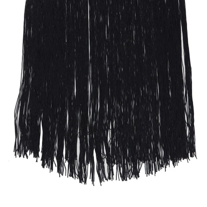 European and American Fashion Women's Sexy Casual One-Shoulder Tassel Long Dress