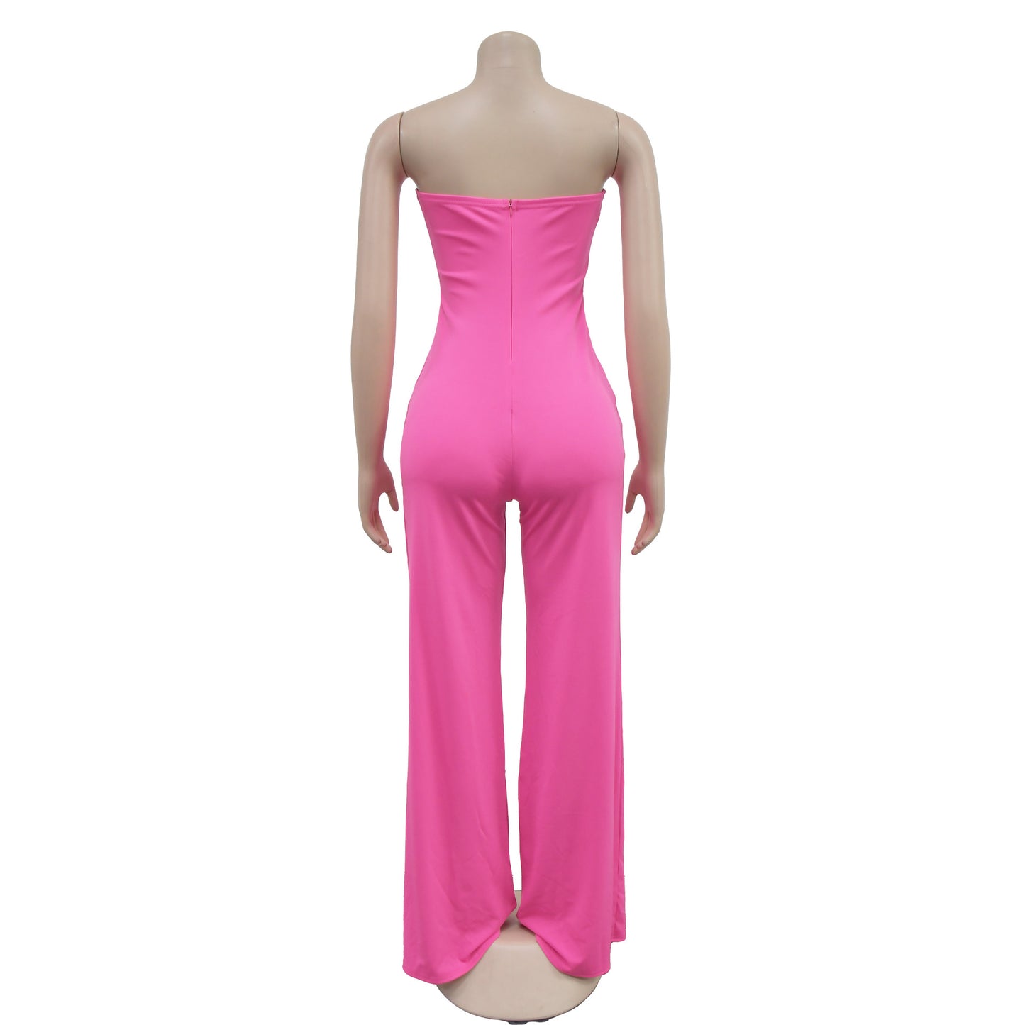 European and American Fashion Women's Solid Color Fashion Long Pants Jumpsuit for Women