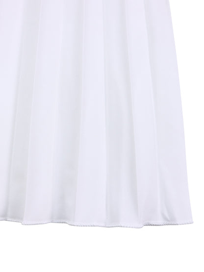 European and American Women's Fashion Cross-Border Solid Color Plus Size Dress