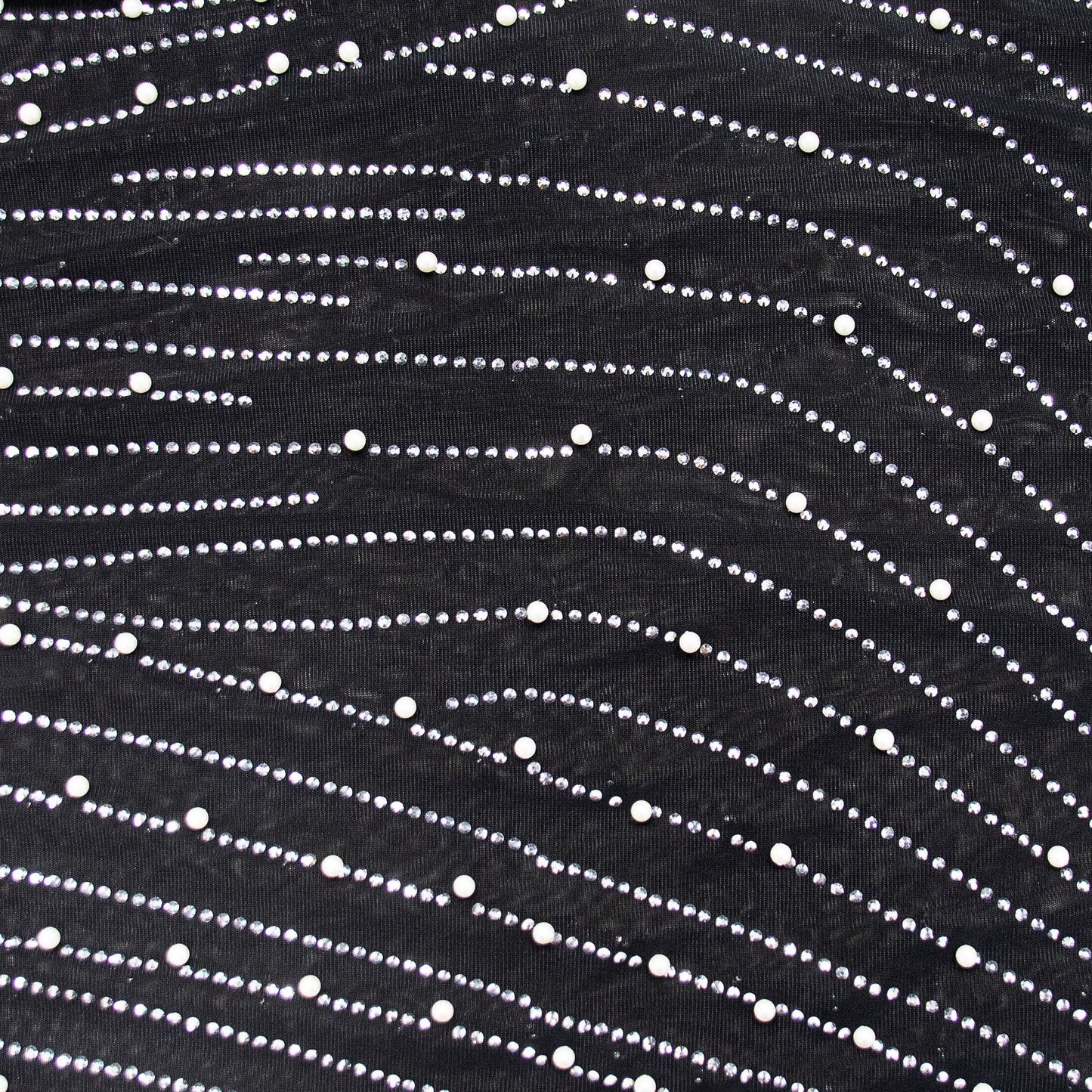 European and American Fashion Women's Clothing Mesh See-through Rhinestone Long Sleeve Long Dress Lined Two-piece Set