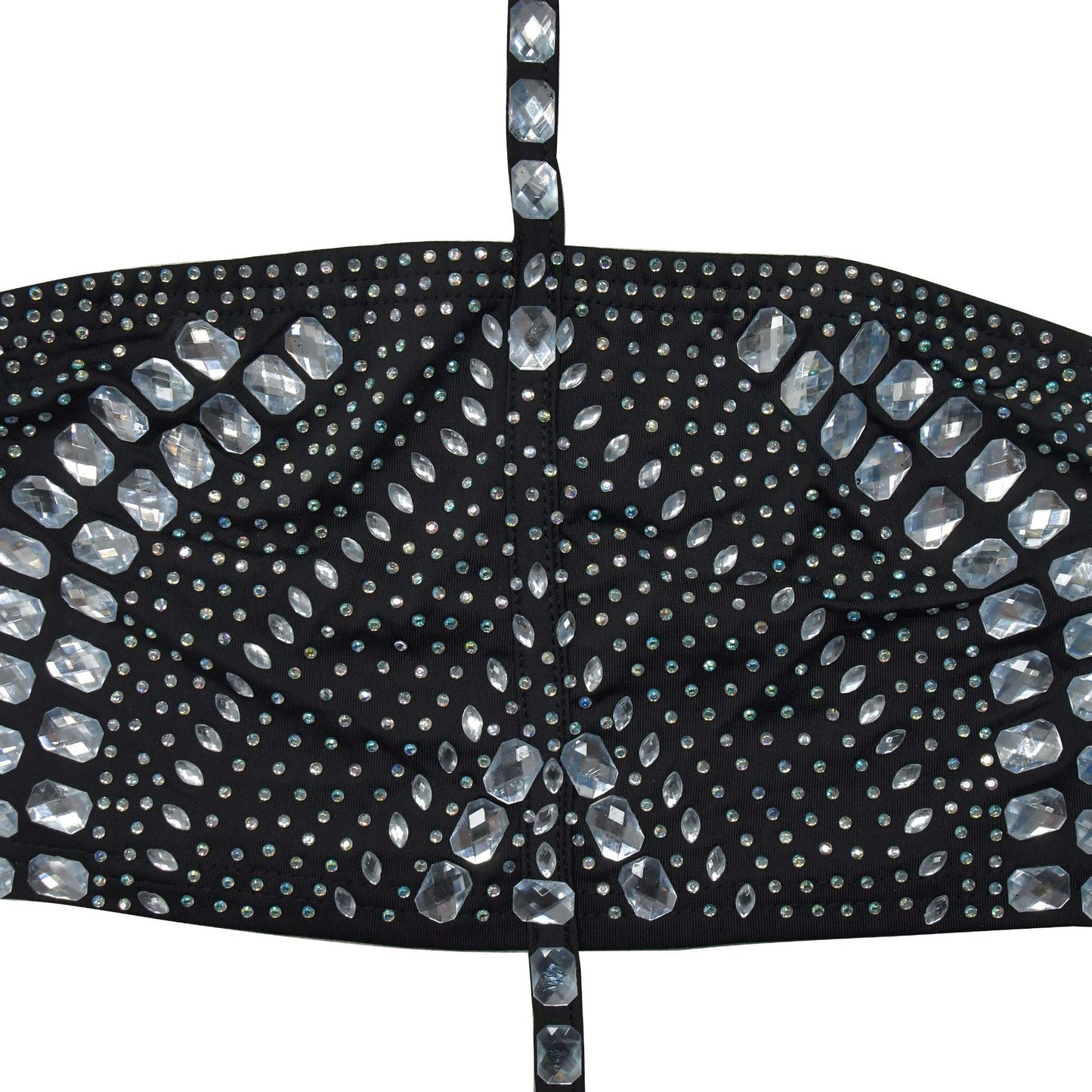 European and American Fashion Women's Sleeveless Strap Rhinestone Set Dress