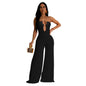 European and American Fashion Women's Solid Color Fashion Long Pants Jumpsuit for Women