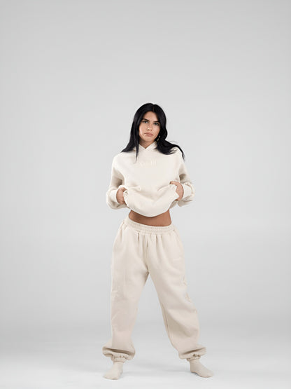 Embroidered Sweatshirt Set European and American Style Women's Clothing Top and Pants